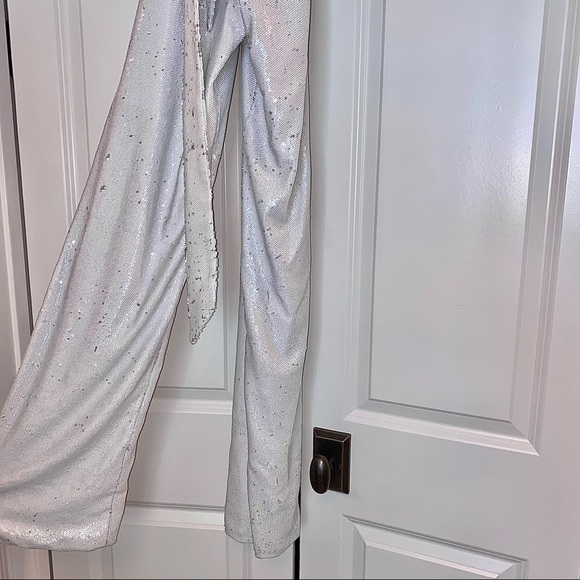 Trinity Strapless Sequin Jumpsuit - Picture 3 of 7